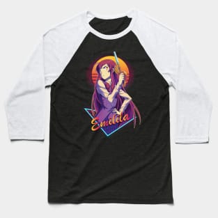 the devil is a part timer - Emilia Baseball T-Shirt